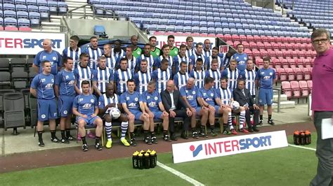 BEHIND THE SCENES AT THE WIGAN ATHLETIC TEAM PHOTO 2014 15 YouTube