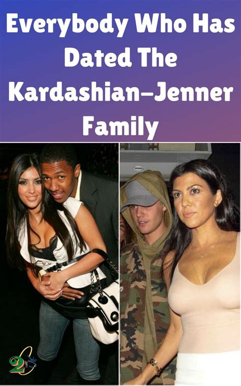 Everybody who has dated the kardashian jenner family – Artofit