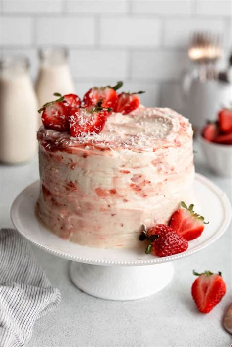 Gluten Free Strawberry Shortcake Cake Eat With Clarity