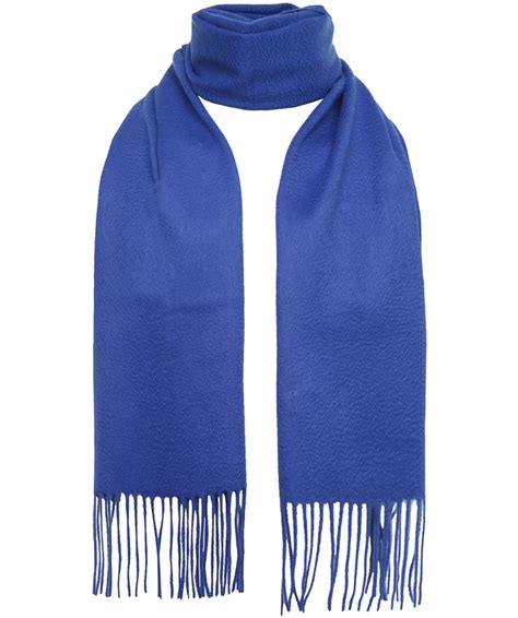 Jules B Cashmere Scarf In Blue For Men Lyst