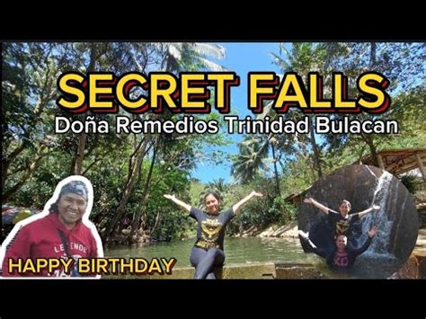 Secret Falls Do A Remedios Trinidad Bulacan Philippines Youtube