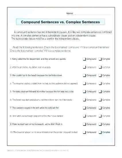 How To 30 Creative 6th Grade Sentence Structure Worksheets Simple Template Design