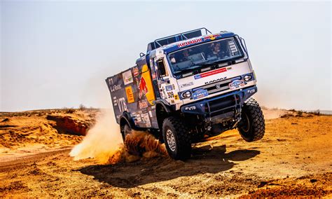 Wallpaper Rally Truck Desert Vehicle Kamaz X