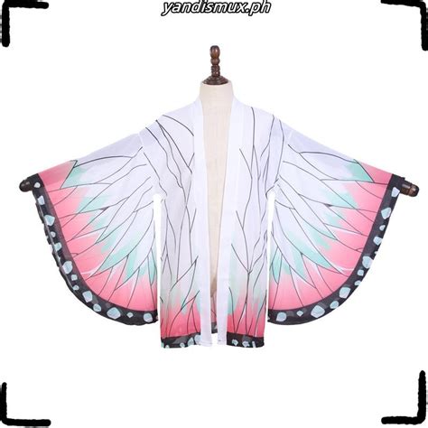 Demon Slayer Kochou Shinobu Bikini Swimsuit Kimono Cardigan Cover Up Anime Summer Bathing Suit