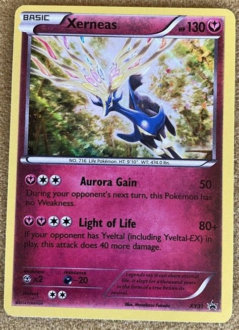 Xerneas Black Star Promo Holo Xy Pokemon Ebay