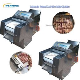 automatic small chicken dicer machine meat dicer wm machinery