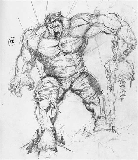 hulk sketch by Jun-OH on DeviantArt