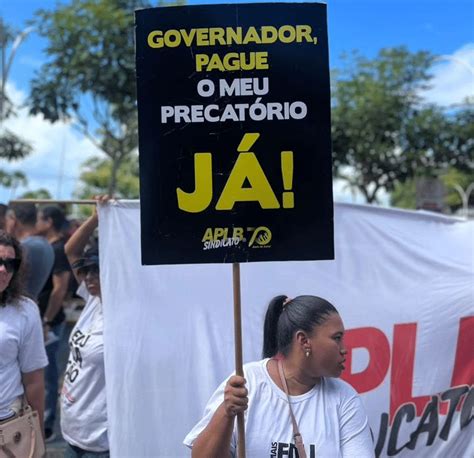 Professores Da Rede Estadual Iniciam Paralisa O