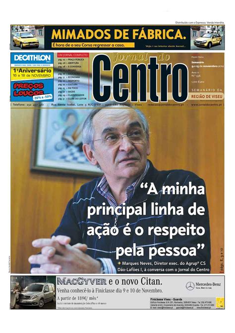 Jornal Do Centro Ed556 By Jornal Do Centro Viseu Issuu