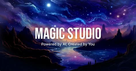 Magic Studio : Make beautiful images with AI