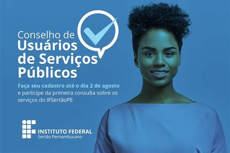 Ifsert Ope Lan A Campanha Para Composi O Do Conselho De Usu Rios De