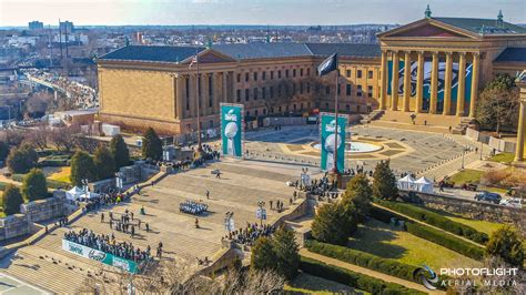 Philadelphia Eagles 2018 Super Bowl Parade | Aerial Drone Coverage