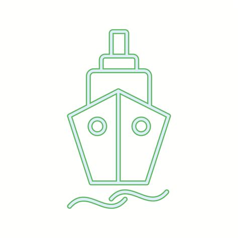 Beautiful Ship Vector line icon 17200235 Vector Art at Vecteezy