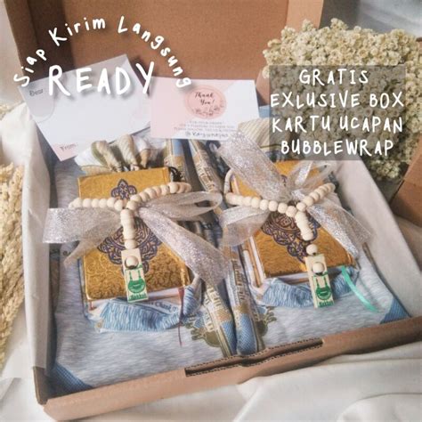 Jual Hampers Sajadah Couple Wedding Gift Kado Pernikahan Giftbox