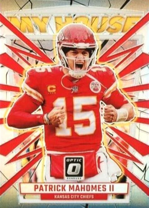 Patrick Mahomes Ii Optic My House Price Guide Sports Card