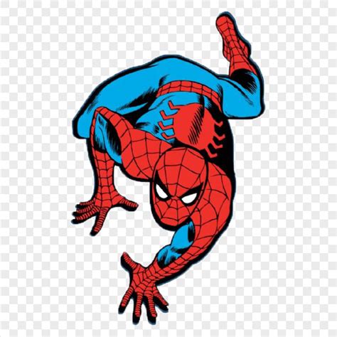 HD Marvel Clipart Standing Spider Man Character PNG Citypng