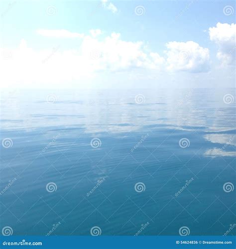 Glassy sea stock photo. Image of glassy, waters, reflected - 54624836