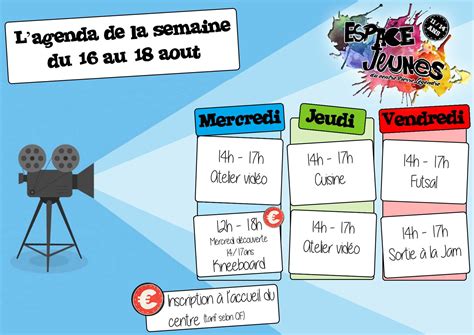 Programme Des Animations Jeunesse De L T Centre Pierre Legendre De