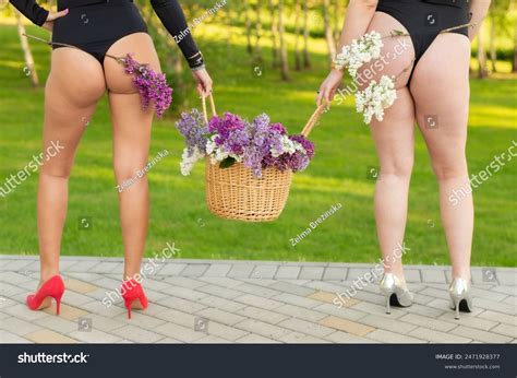 Ass Two Sexy Women Black Bikini Stock Photo 2471928377 Shutterstock