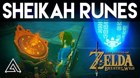 The Legend Of Zelda Breath Of The Wild Gameplay Sheikah Runes