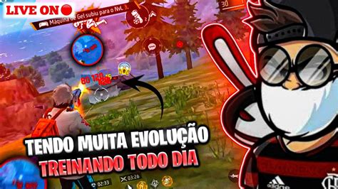 LIVE ON JOGANDO SOLO EM BUSCA DO MESTRE VEM PRA LIVE FREE FIRE AO