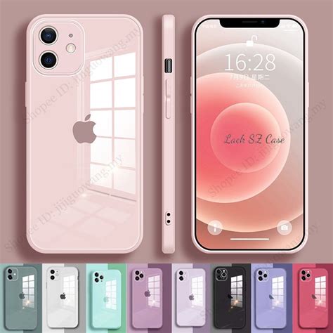 Nueva Funda De Cristal Templado A Prueba De Manchas Y Polvo Para Iphone