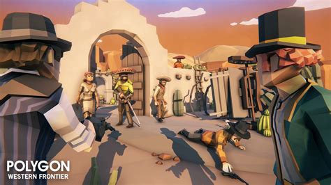 Polygon Western Frontier Low Poly 3d Art By Synty 3d Historic