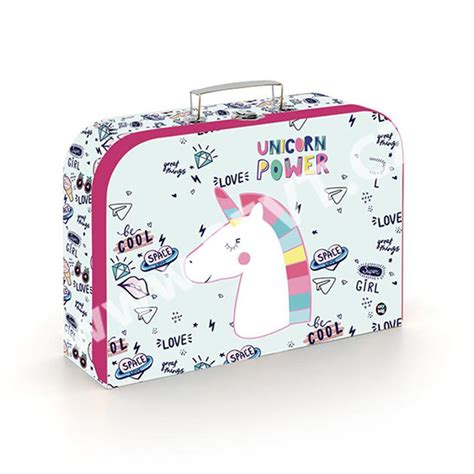 Dětský kufřík lamino 34 cm Unicorn power SEVT cz