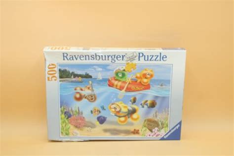 🧩 Neu Gelini Abenteuer Tauchen Puzzle 500 Teile Ravensburger Jigsaw B