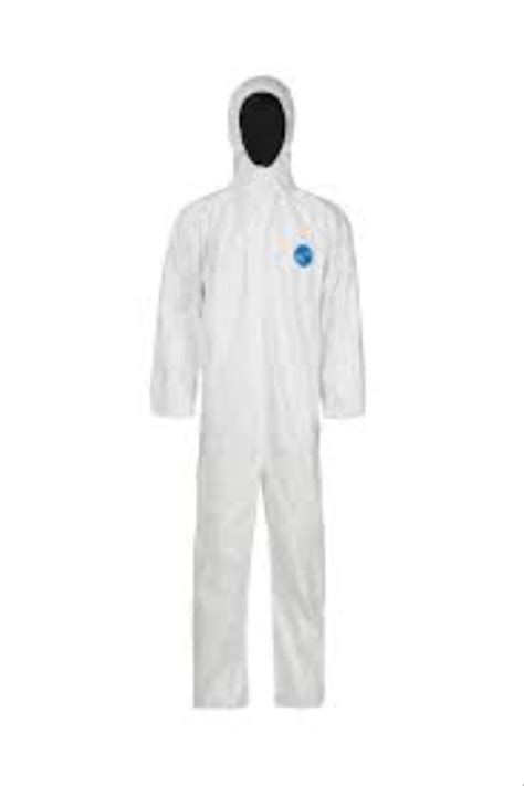 White Dupont Tyvek Coverall At Rs 420piece Dupont Hazmat Suit In