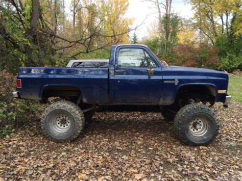 Buy Used 84 Chevy Short Bed C20 K20 Mericah Edition Custom Lifted