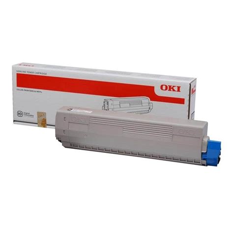 Oki 45862840 Black Toner Mc853 Mc873 Mc883 Lasertoner Sort