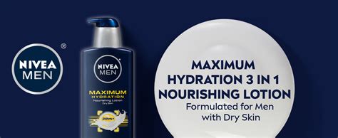 Nivea Men Maximum Hydration Body Lotion 3 In 1 Nourishing