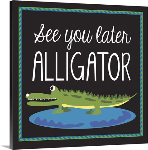 Alligator Wall Art Canvas Prints Framed Prints Wall Peels Great