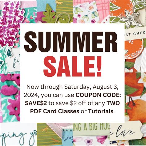 Last Chance Summer Sale Save Off Of Two And A New Pdf Stamp A