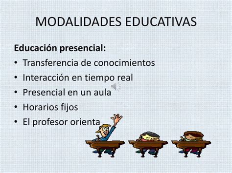 Modalidades De Educacion Ppt