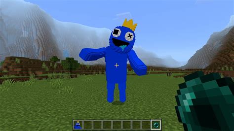 Whats Inside Blue In Minecraft Pe Youtube