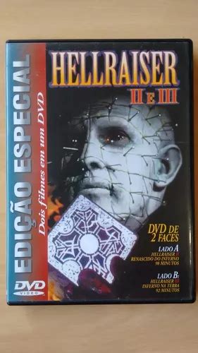 Dvd Hellraiser 2 E 3 Renascido Do Inferno Na Terra Mc435 Parcelamento