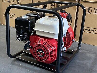 Fire Fighting Petrol Water Transfer Pump GX200 TWIN IMPELLER WITH A