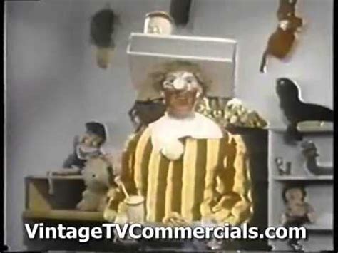 The Original Ronald McDonald in his first commercial (1960s) : videos