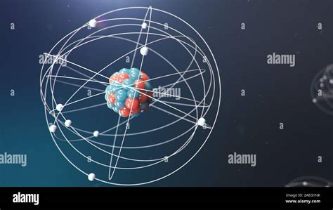 Modelo de átomo abstracta Atom es el menor nivel de la materia que