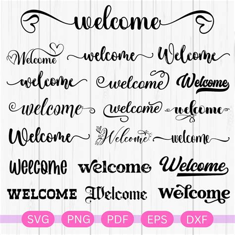 Welcome Svg Welcome Home Sign Svg Home Svg Farmhouse Png Home Sign