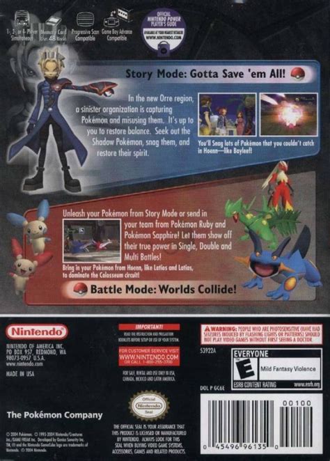 Pokemon Colosseum For Gamecube Sales Wiki Release Dates Review Cheats Walkthrough