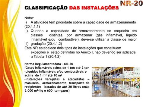 O Que Dispõe A Nr 20 Sobre As Instalações - Nr20 trein treinamento-nr-20 | PPT