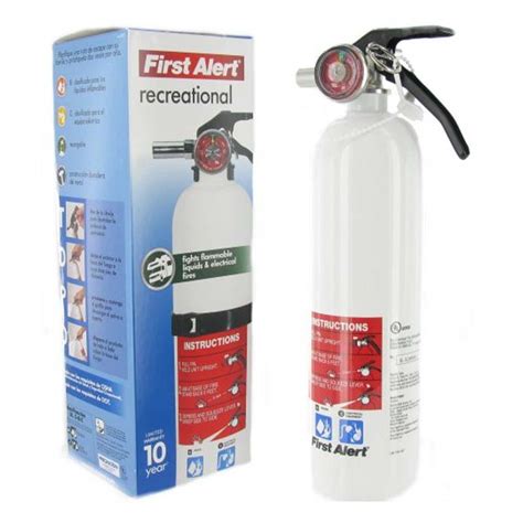 First Alert - Rechargeable Recreation Fire Extinguisher | Bahamas ...