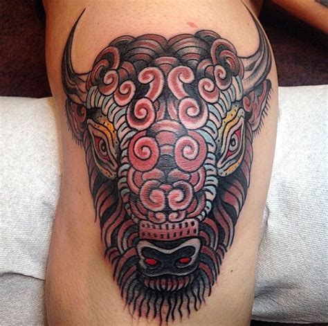 Buffalo tattoo | Ideen für tattoos, Tattoo ideen, Tattoos