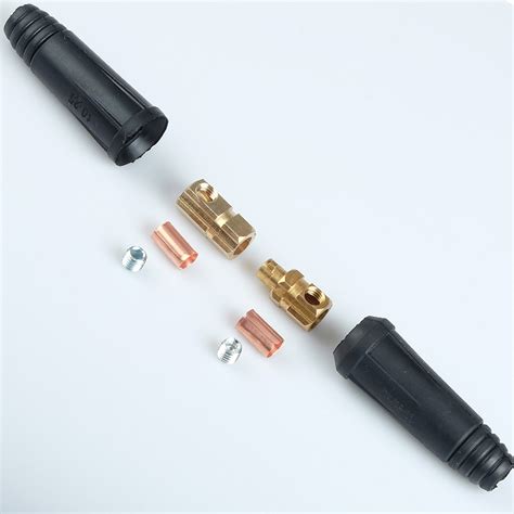 Male Cable Connector Plug Socket Copper Welding Machine Quick Fitting