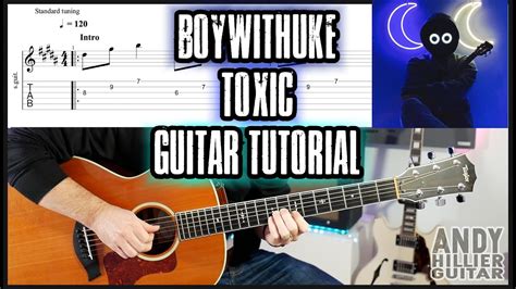 How To Play Boywithuke Toxic Guitar Tutorial Youtube