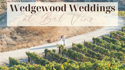 Bel Vino Winery Weddings