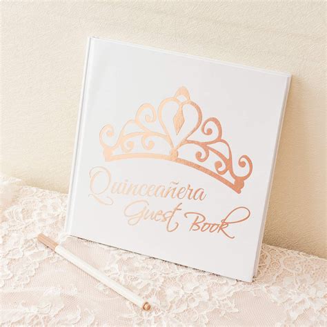 Amazon Calculs Libro De Firmas Para Quincea Era Guest Book Th